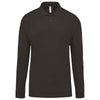 Polo de Travail Manches Longues Homme Anthracite - KARIBAN