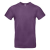 Tee Shirt de Travail Bio Col Rond Homme Violet - B&C COLLECTION