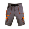 Short de Travail Homme Gris et Orange - EUROPROTECTION