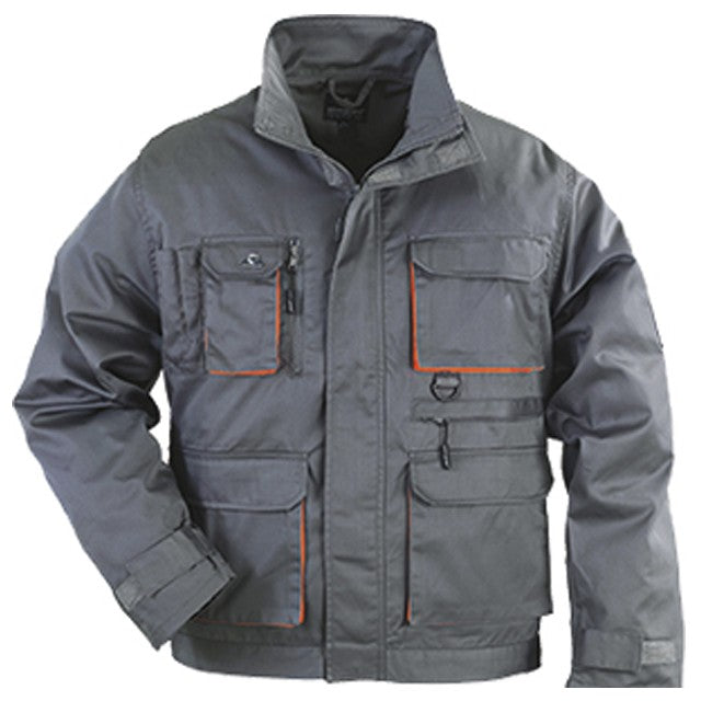Blouson de Travail Homme Gris et Orange - EUROPROTECTION