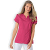 Tunique Médicale Femme Manches Courtes Rose - CLINIC DRESS
