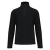 Pull Micropolaire Homme Col Zippé Noir - KARIBAN