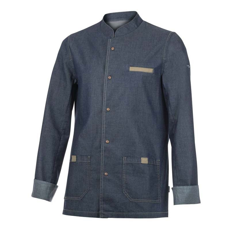 Veste de cuisine homme MIRBEL denim - LAFONT
