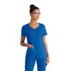 Tunique Médicale Femme Col Sport Bleu Royal - GREY'S ANATOMY BY BARCO