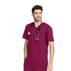 Tunique Médicale Homme Manches Courtes Bordeaux - GREY'S ANATOMY BY BARCO
