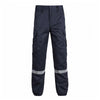 Pantalon Agent de Sécurité Incendie Bandes Réfléchissantes Bleu Marine - TEWI