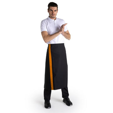 Tablier de Serveur Noir à Bandes de Couleurs - MANELLI - 7