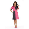 Blouse de Travail Femme Col V Bi-Couleur Zoe - HASSON BY MOLINEL