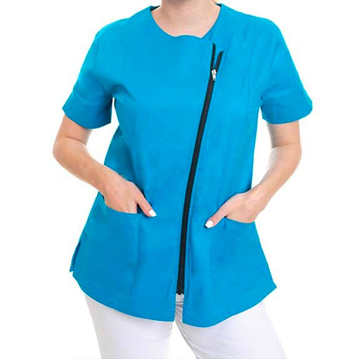 tunique bleue oury creation