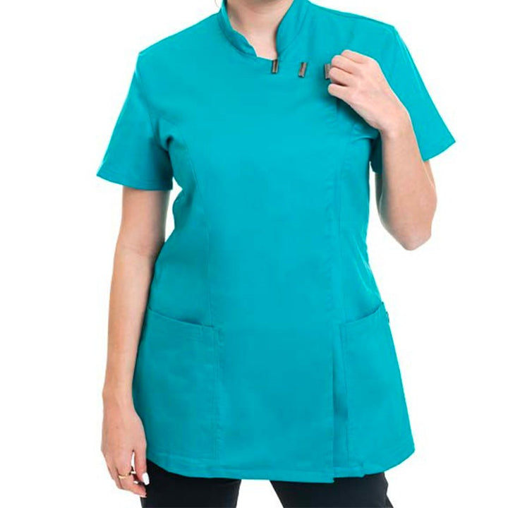 Blouse esthéticienne EVA verte