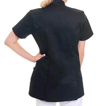 Blouse esthéticienne EVA noire dos