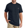 T-Shirt de Travail Col Rond Bleu Marine - DICKIES