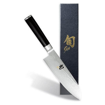Couteau Santoku + Boite