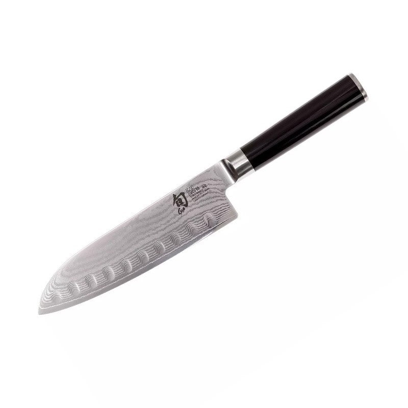 Couteau santoku alvéolée