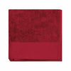 Serviette de Toilette Coton Bio Rouge - KARIBAN