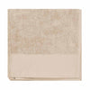 Serviette de Toilette Beige Coton Bio - KARIBAN
