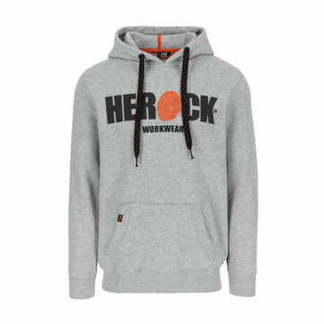 Sweat de Travail à Capuche Gris - HEROCK - vetements travail homme Manelli.fr