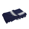 Fouta Serviette Bleu Marine - KARIBAN