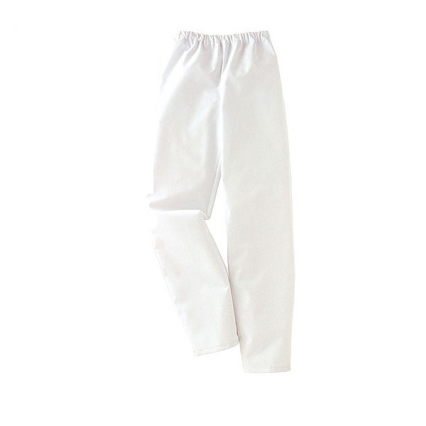 Pantalon médical blanc Lafont homme femme infirmier hopital aide soignant