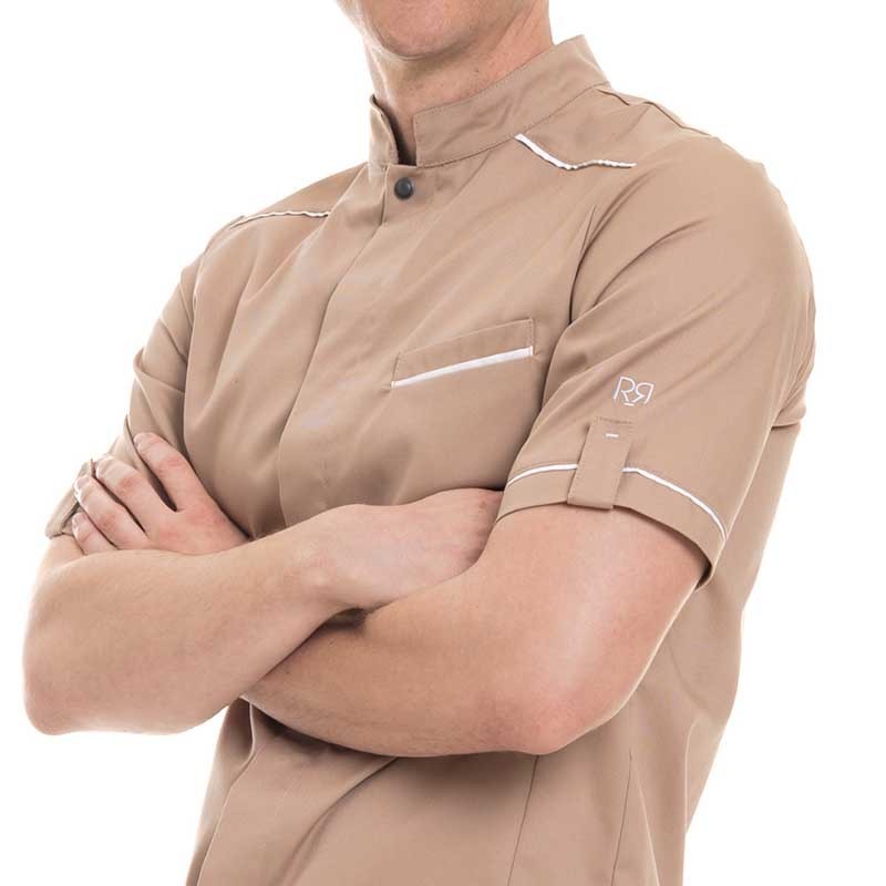 Veste de Boulanger Carameli Homme Manches Courtes - ROBUR I MANCHES