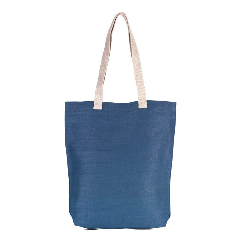 Sac de Shopping en Jute et Coton - KIMOOD