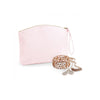 Pochette Rose Coton Biologique avec Dragonne - TOPTEX