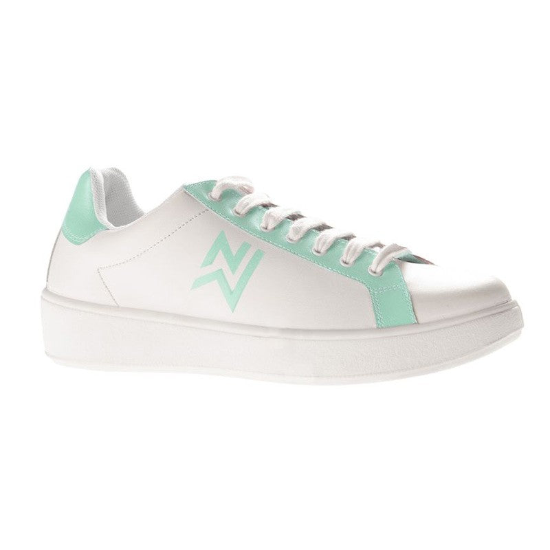 Baskets de Travail Amelia Femme Cuir Vert - NORDWAYS