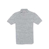Polo de Travail Homme Coton Gris Chiné - TOPTEX