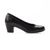 Escarpin de Service Femme en Cuir Candice Noir - NORDWAYS