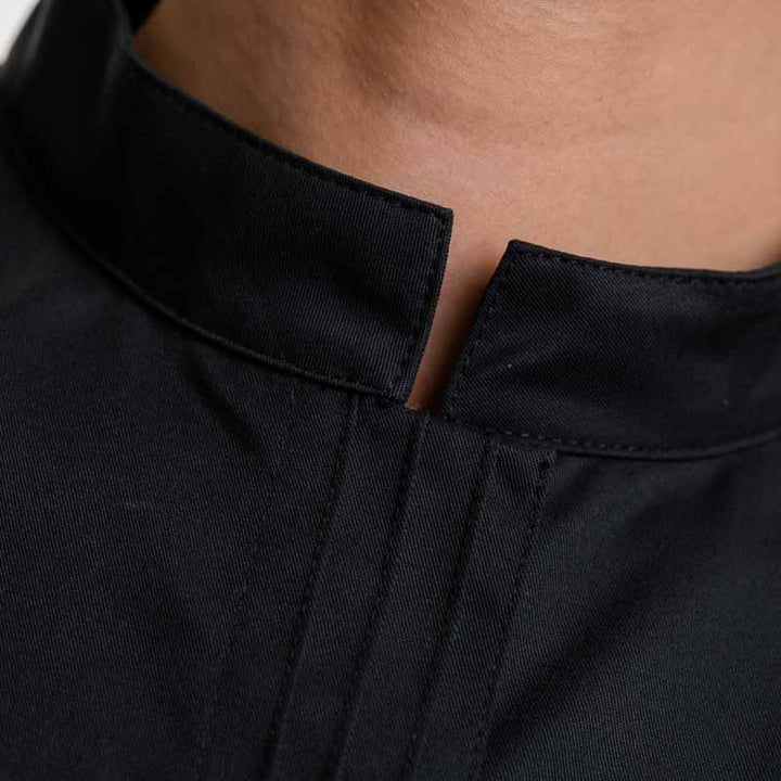 veste cuisine col officier