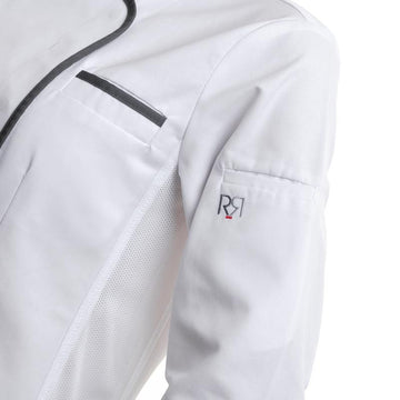 Veste de Cuisine Femme Manches Longues EXPRESSION Blanc/Anthracite - ROBUR - 7