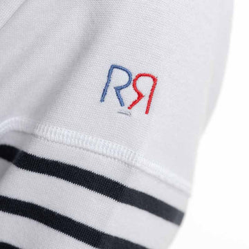 T-Shirt de Travail Femme Manches Longues Marinière Ancre - ROBUR - 7