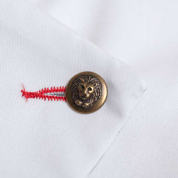veste cuisine bouton lion