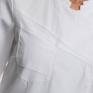veste femme blanche