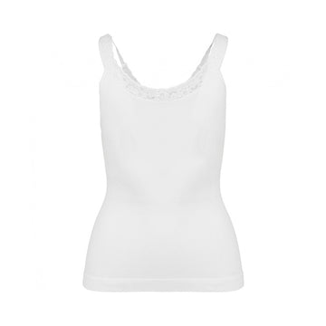 Débardeur Dentelle Femme Ecoresponsable Noir - KARIBAN - 5