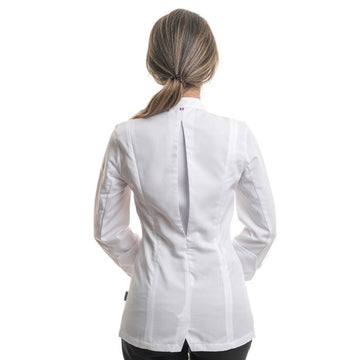 veste cuisine femme soufflet dos