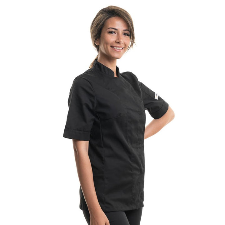 veste cuisine manche courte femme