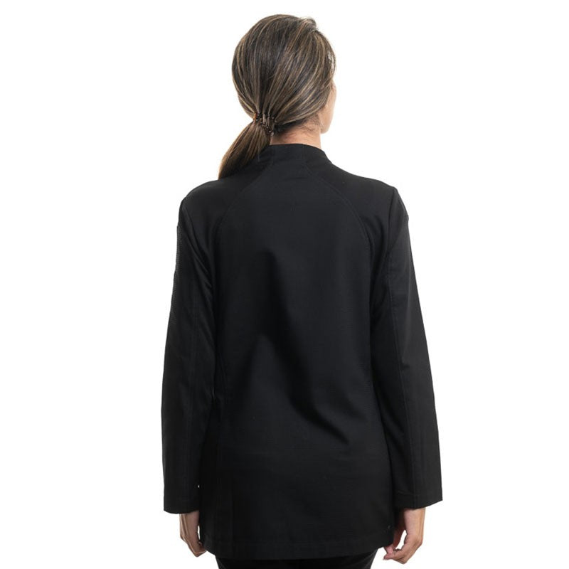 veste cuisine femme dos