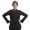 Veste de Cuisine Noire Double Col Nutmeg Femme - LAFONT CUISINE