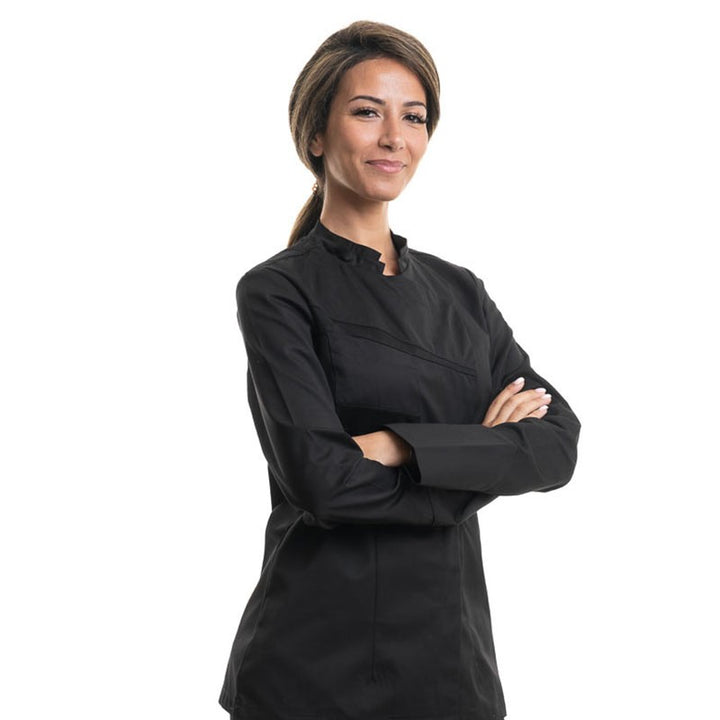 Veste de Cuisine Blanche Double Col Nutmeg Femme - LAFONT CUISINE