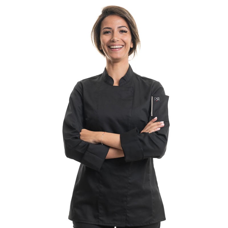 veste cuisine robur femme modèle Unera manches longues
