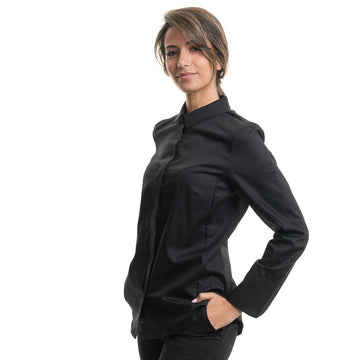 veste cuisine noir