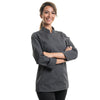 Veste de Cuisine Femme Manches Longues UNERA Anthracite - ROBUR