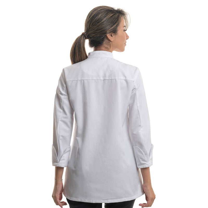 veste cuisine blanche femme