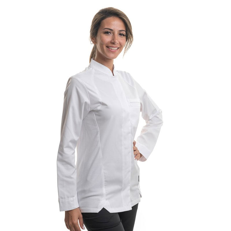 veste cuisine femme prestigieuse