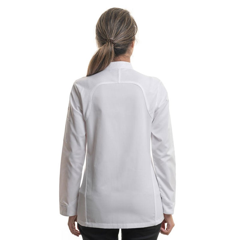 veste cuisine détails maille lafont