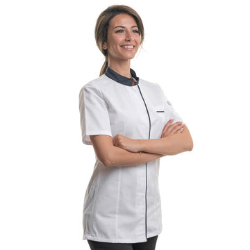 veste de cuisine blanche