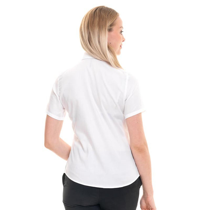 Dos chemise de serveuse blanche