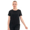 Chemise Femme Manches Courtes Verona Noir - BROOK TAVERNER