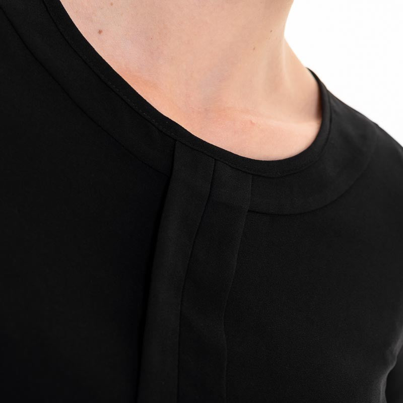 Chemisier avec détails gaufrés